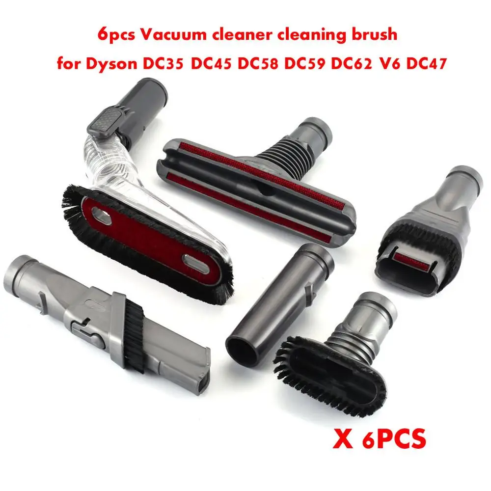 6 шт. щетки для пылесоса Dyson DC35 DC45 DC58 DC59 DC62 V6 DC47|Запчасти пылесоса| |