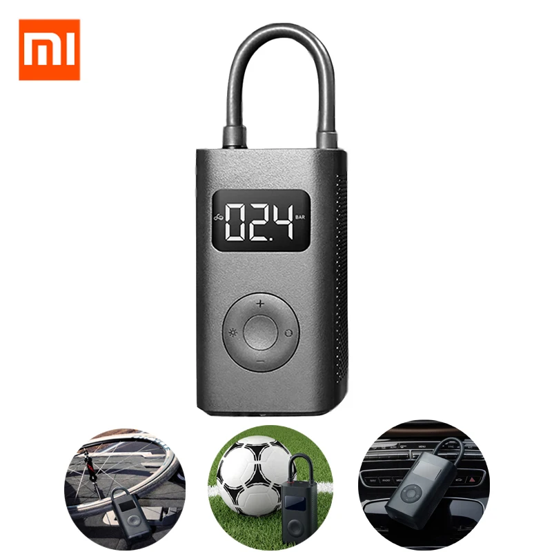 Xiaomi Mijia умный цифровой датчик давления в шинах портативный Электрический насос