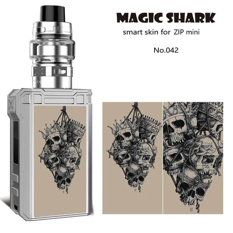 V-Вендетта в виде черепа розы змеи наклейка на вейп пленка чехол Обложка для Voopoo