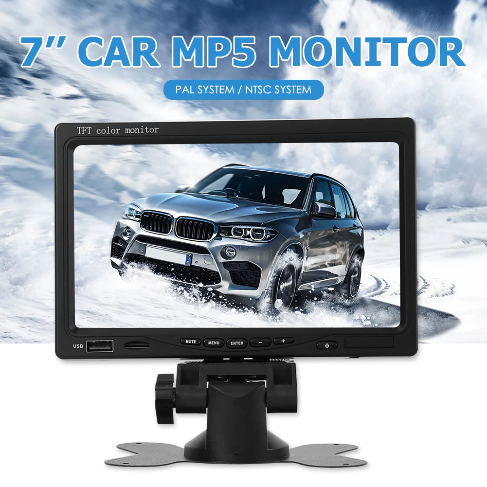 

Car Monitor Video Player 7 inch LCD Screen Waterproof Rear View Backup Camera for Rear View Camera DVD Head Unit