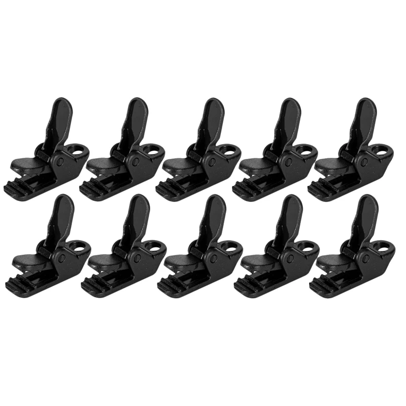 

Hot 10Pcs Tent Awning Canopy Clamp Tarp Clip Snap Canvas Anchor Gripper Caravan Jaw Grip Trap Tighten Tool Outdoor Camp Hike Kit