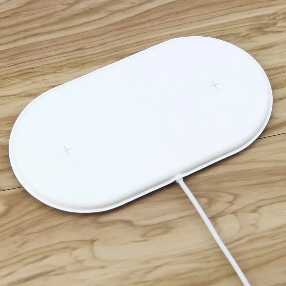 White 10 Вт быстрая Беспроводная зарядная док-станция для iPhone X XS Max XR AirPower 3 в 1 Qi Беспроводная зарядная панель для Apple Watch 4 3 2 - Тип штекера: White