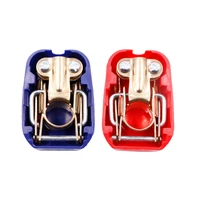 universal 1 pair 12v quick release battery terminals clamps for car caravan boat motorcycle car styling car accessories