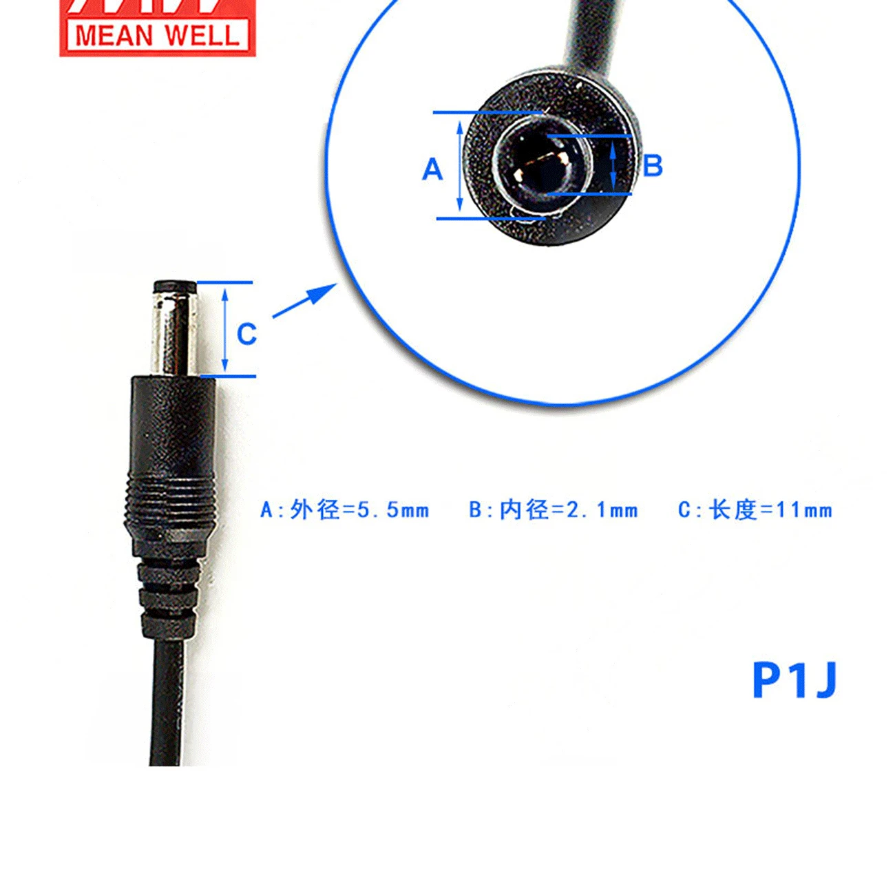 

(Only 11.11) MEAN WELL GST36B12-P1J (6Pcs) 12V 3A meanwell GST36B 12V 36W AC-DC High Reliability Industrial Adaptor