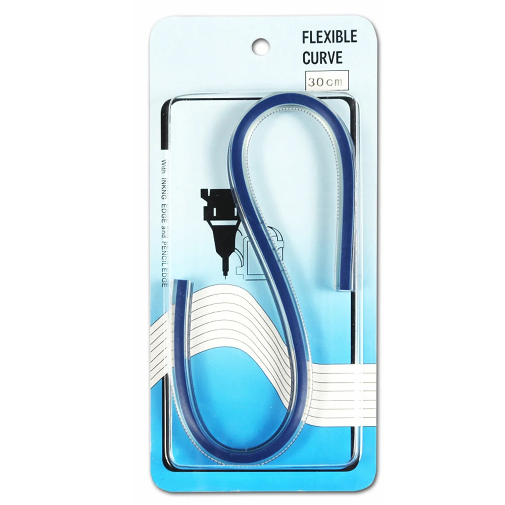 

30cm 40cm 50cm 60cm Easy Read Tailors Manual Office School Drawing Tool Soft Flexible Curve Ruler Measuring Drafting Maths DIY