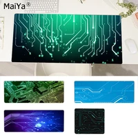 maiya circuits cute rubber pc computer gaming mousepad size for keyboards mat mousepad for boyfriend gift