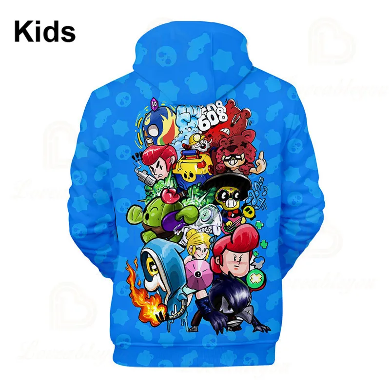 

Sandy Anime Star, and MORTIS Hoodie Birthday Gift Boys Girls 3D PRIMO Thin Hoodie Crow Spike Leon Shelly Hoodie Kids Game