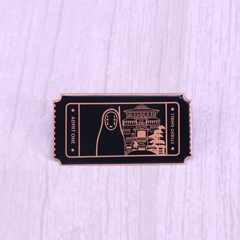 Милые жесткие эмалевые булавки без лица для мужчин брошь в виде героев