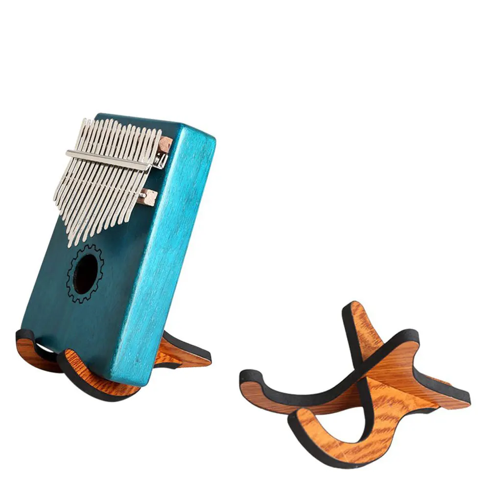 

Portable Foldable Wooden Holder Stand Collapsible Display Stand Rack For Carlimba Piano Accessories Vertical Wooden Bracket