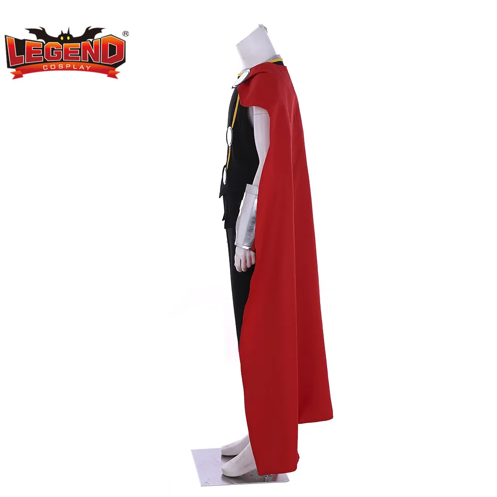 Косплей Легенда Тор косплей костюм супергерой Униформа с плащом изготовленный