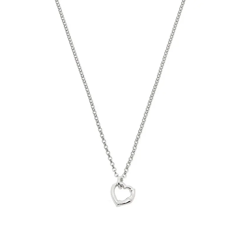 

Vintage boutique classic hollow heart pendant necklace, luxury brand, ag925 sterling silver, 1:1 letter G, preferred gift