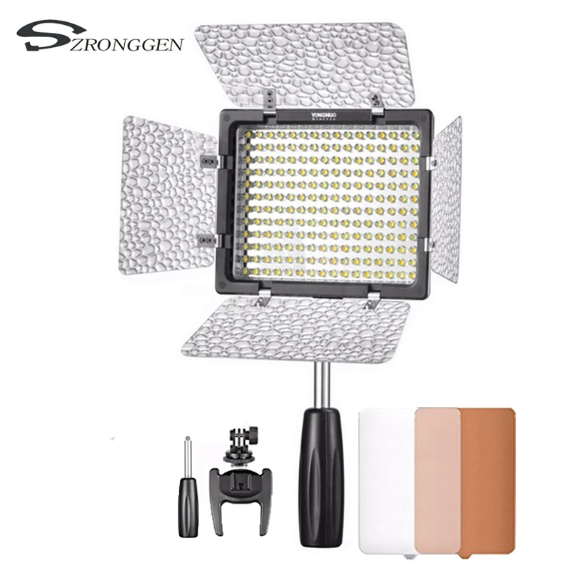 YONGNUO YN160III YN-160III Pro светодиодный светильник для видео с регулируемой температурой 3200-5500k для Canon Nikon sony