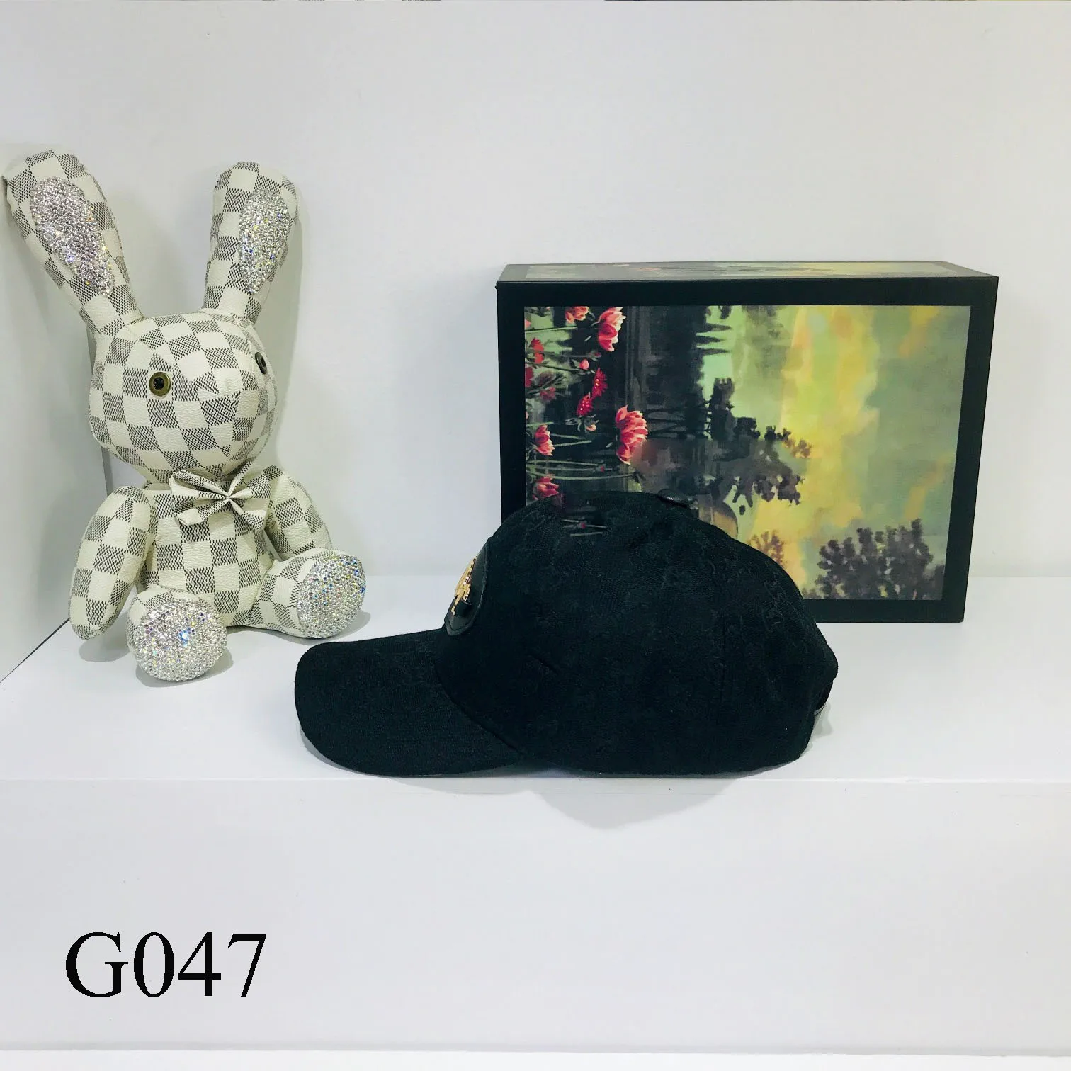 

G047 Cap New Baseball Cap Three-dimensional Embroidery Style Fashion All-match Couple Sun Hat Style