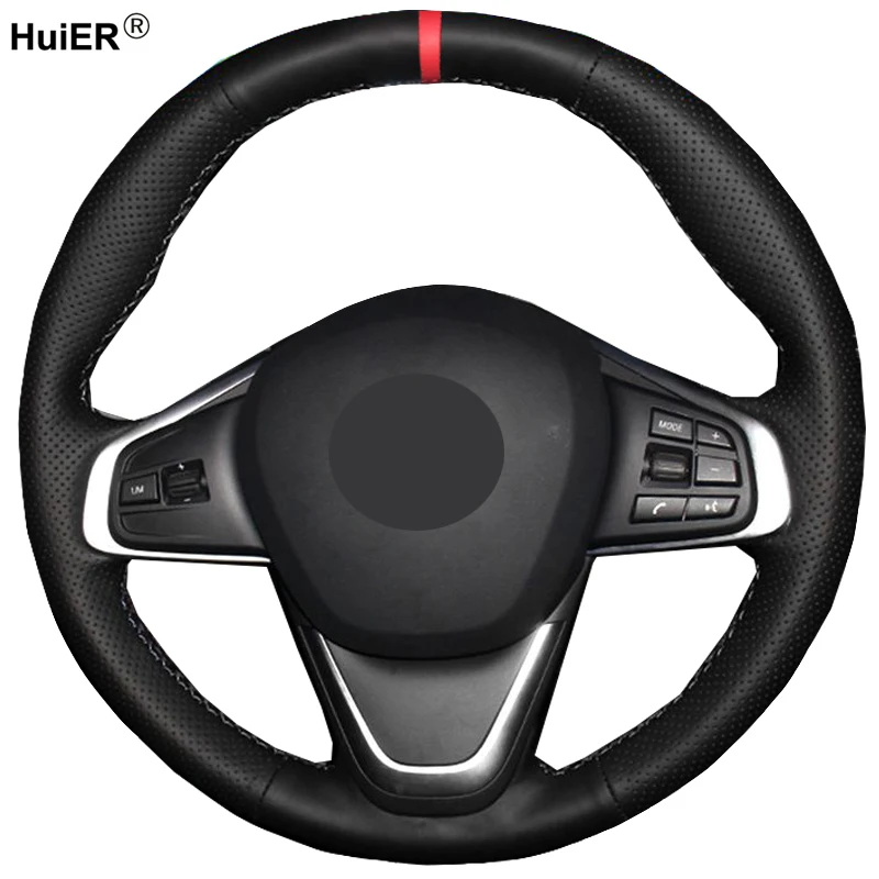 Чехол для автомобиля HuiER Ручное шитье BMW F45 F46 X1 F48 2015 2019 X2 F39 2018 2019|Чехлы на руль| |