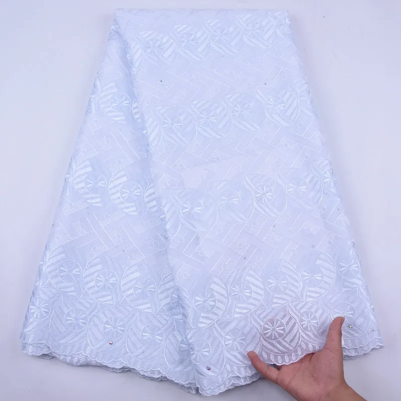 SJD кружево 100% хлопок африканская кружевная ткань вышивка швейцарская Ткань