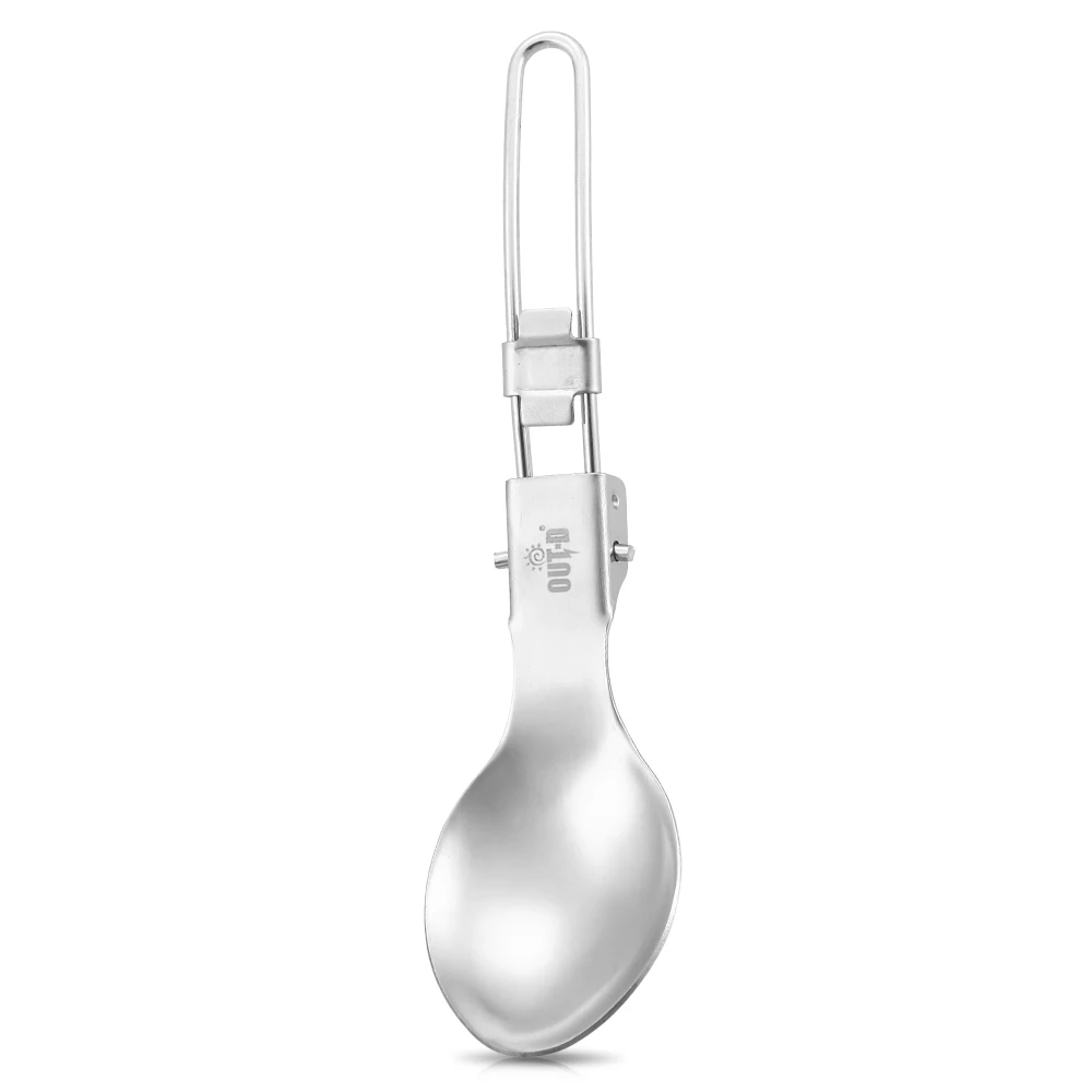 Style 13 Титановая складная ложка Spork Cutter нож походная посуда походная столовая ложка Beaf мясорубка фруктовая вилка десертная чайная ложка - Цвет: Style 13