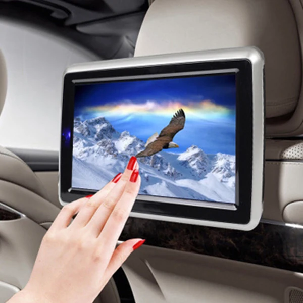 10.1 Inch Car Universal Headrest Display Hd Led Lcd Digital Screen External Dvd Avi/Usb Bluetooth Player | Автомобили и мотоциклы