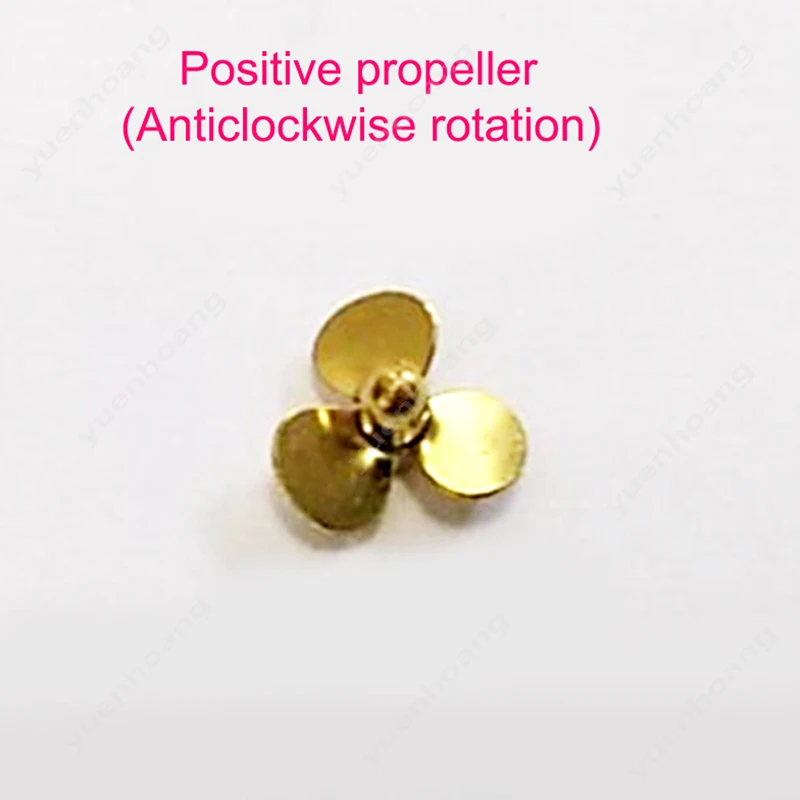 2 пары в партии RC лодка Диаметр 16 мм В комплект входят 3 лезвия апертура винта