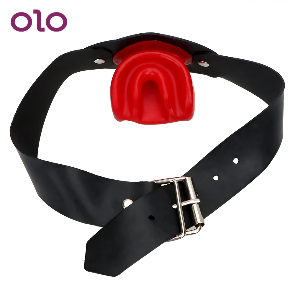 OLO латексная затычка для рта безопасный раскрывающий шар эротический оральный