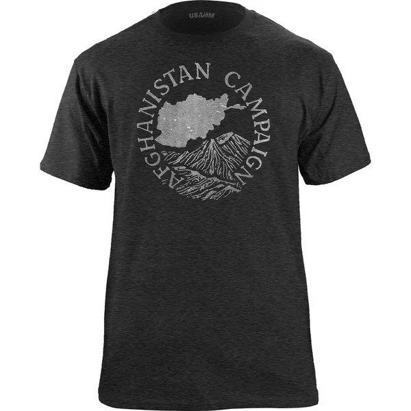 

Ultra-Thin Distressed Afghanistan Campaign Medal T-Shirt