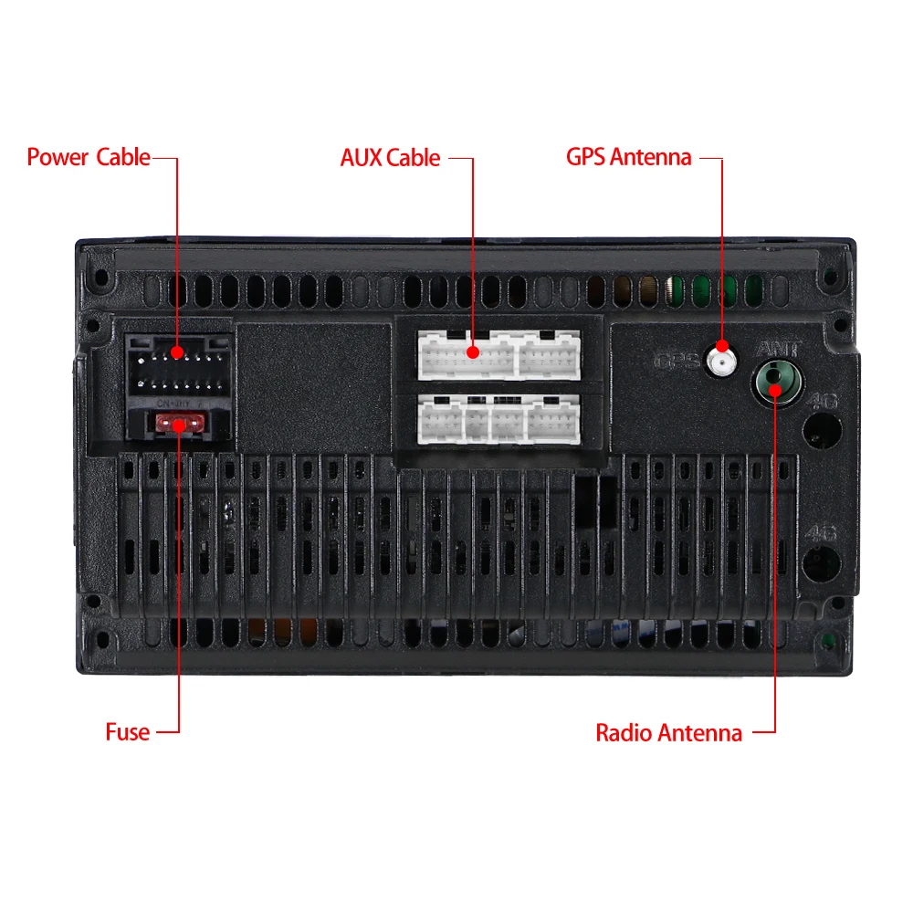 Автомобильный мультимедийный плеер AMPrime 2din Android 7 '' GPS Wi-Fi Bluetooth FM 2 16 ГБ |
