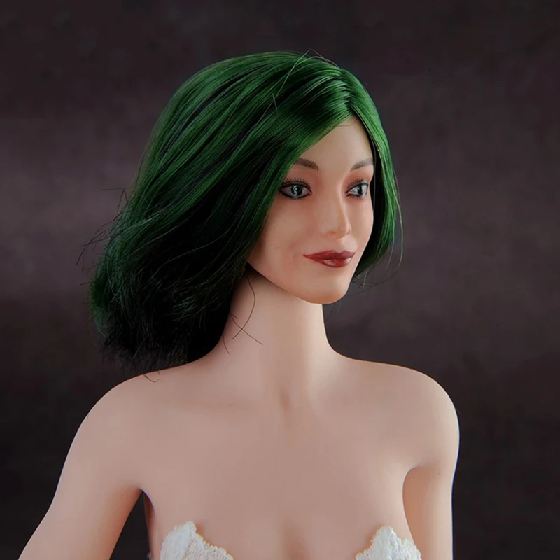 

1/6 soldiers Polaris head carving European and American short hair female head film stars movie characters in stock