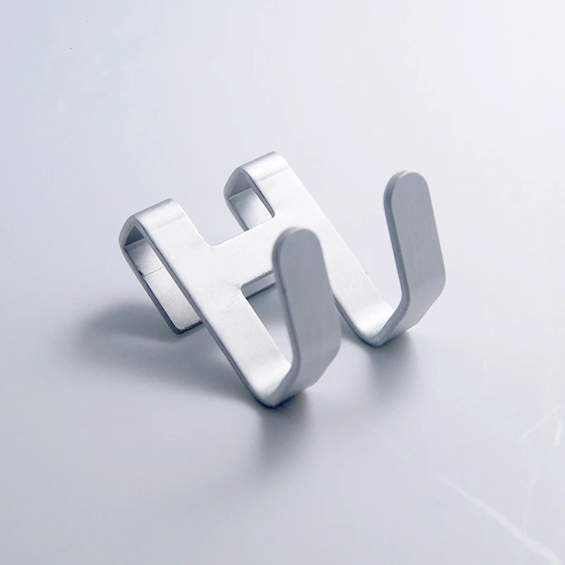 Крючок на дверь алюминиевый H-образный для хранения в ванной кухне 1 шт. |