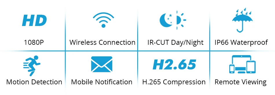 8CH 1080P Беспроводная система видеонаблюдения 4 шт 2MP уличная Wifi ip-камера 8CH NVR рекордер Видео камера безопасности Система наблюдения комплект