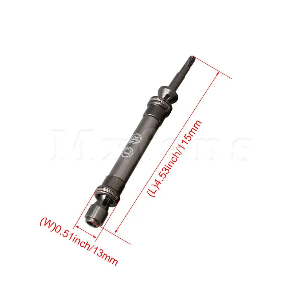 

Mxfans 2pcs SLA031T RC1:10 Driveshaft Steel Rear Drive Shaft for Titanium