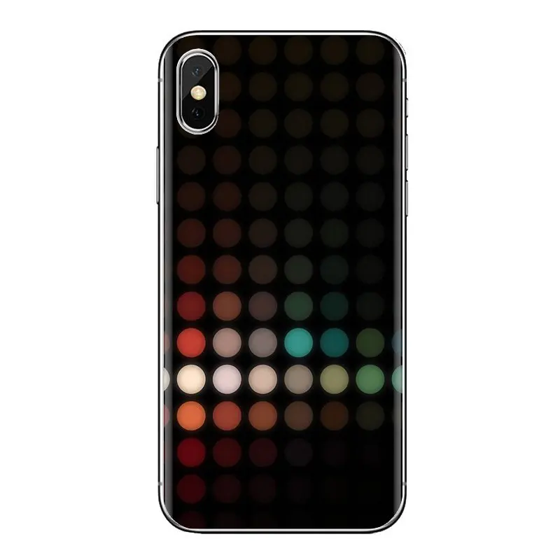 For Sony Xperia Z Z1 Z2 Z3 Z5 compact M2 M4 M5 E3 T3 XA Aqua LG G4 G5 G3 G2 Mini Love Color Dots Background TPU Transparent Case |