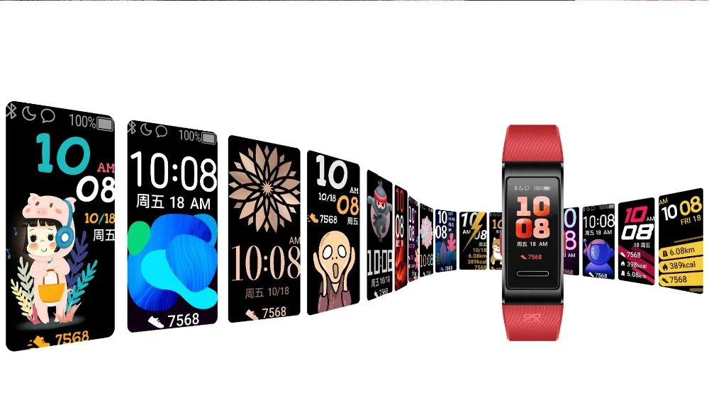 Умный Браслет huawei Band 4 Pro, инновационные часы, лица, автономный gps, проактивный мониторинг здоровья, SpO2, кислород крови