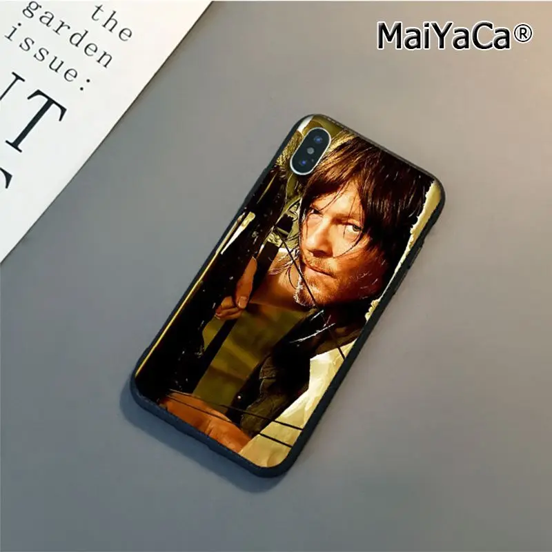 1 Чехол для телефона MaiYaCa для iphone 11 pro X se 5S 6s 6s plus 7 plus чехол walking dead hero для iphone 11 pro 8 8plus XR XS MAX - Цвет: 1