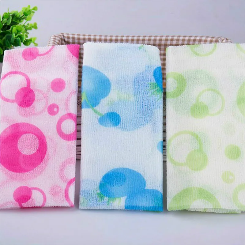 Простой Нейлоновый носовой платок для мытья полотенца быстросохнущая мочалка