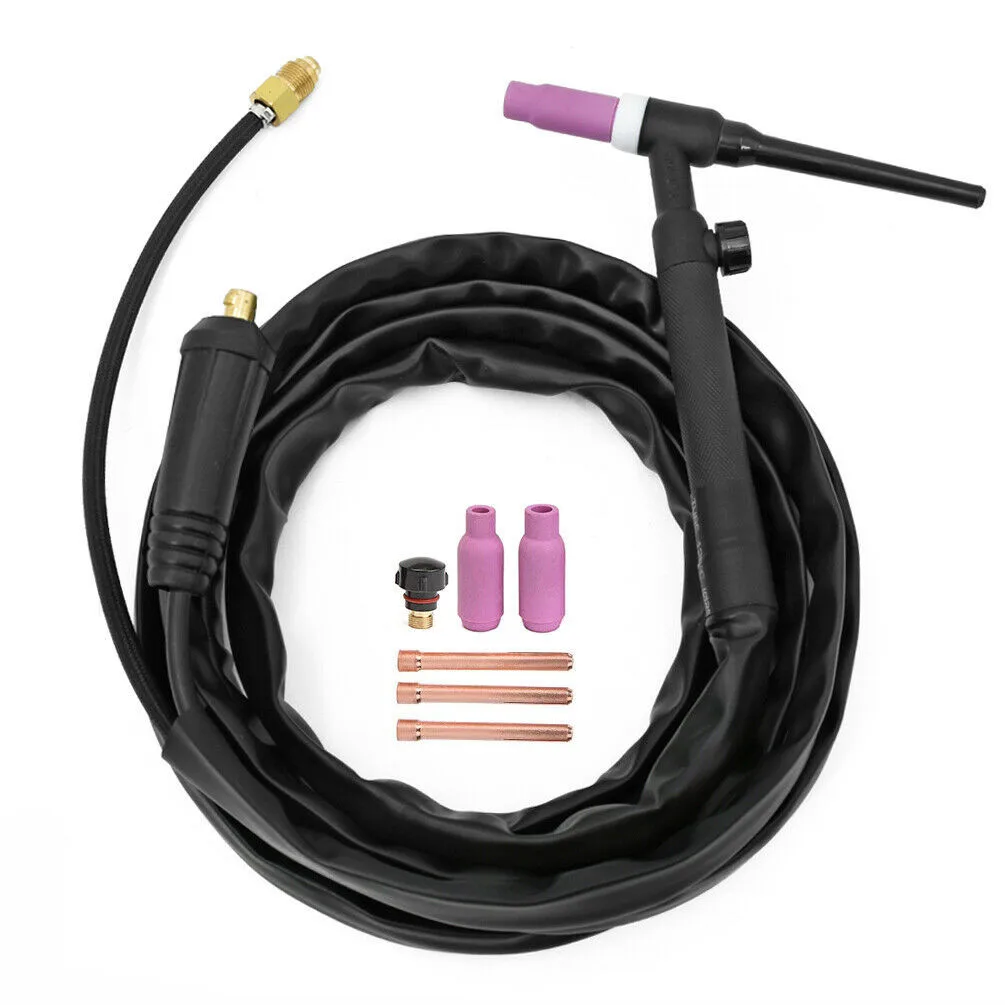 

TIG Welding Accessories Torch WP26V Welding 0.5-2.4MM 3 / 8G Connector