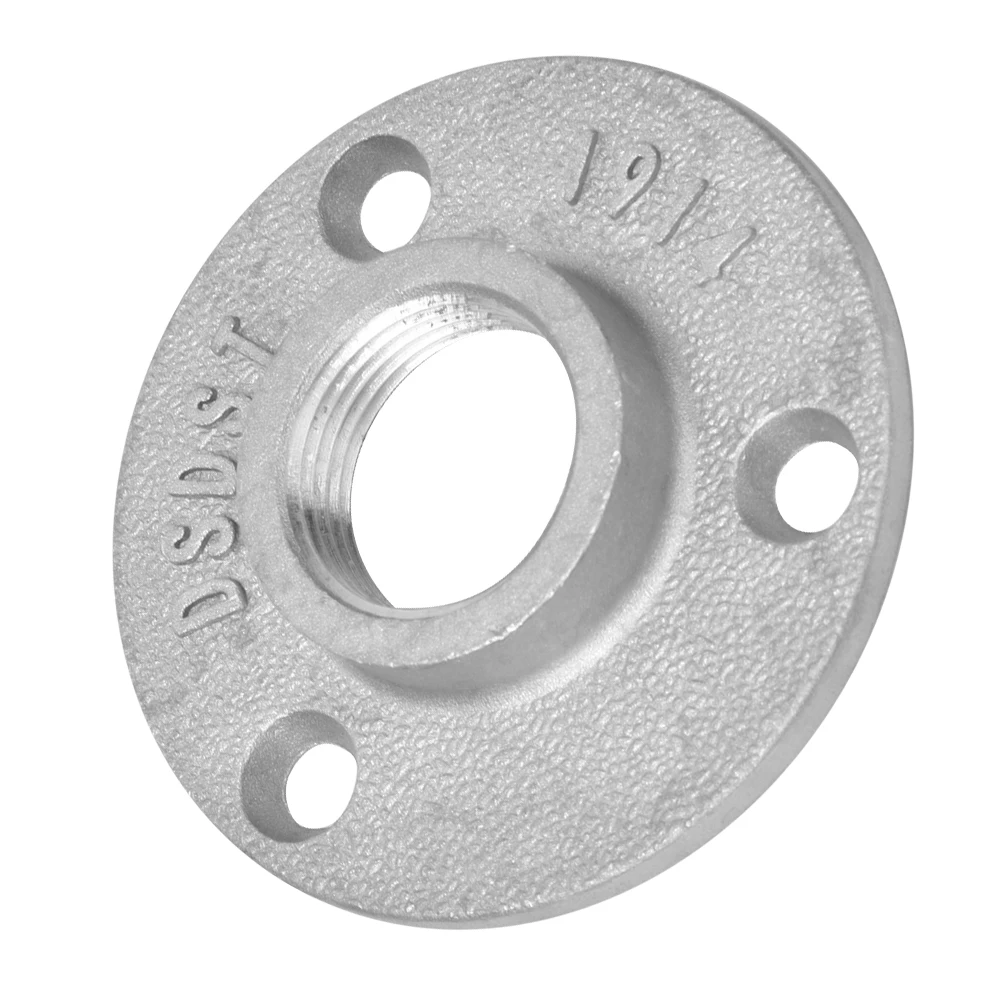 10 шт. DN20 3-отверстия фланцевое основание фитинги для труб резьбовое из