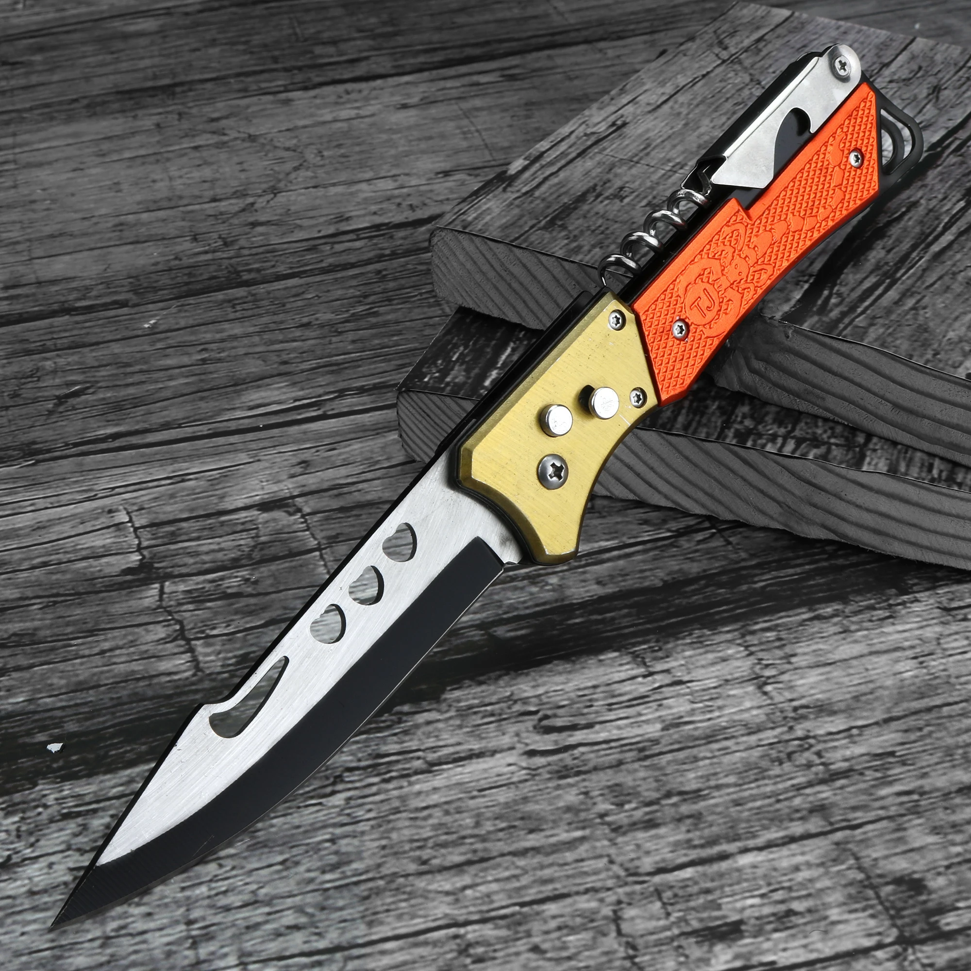 

Многофункциональный складной нож для выживания, карманный нож для защиты, портативный походный универсальный нож, боевые охотничьи ножи