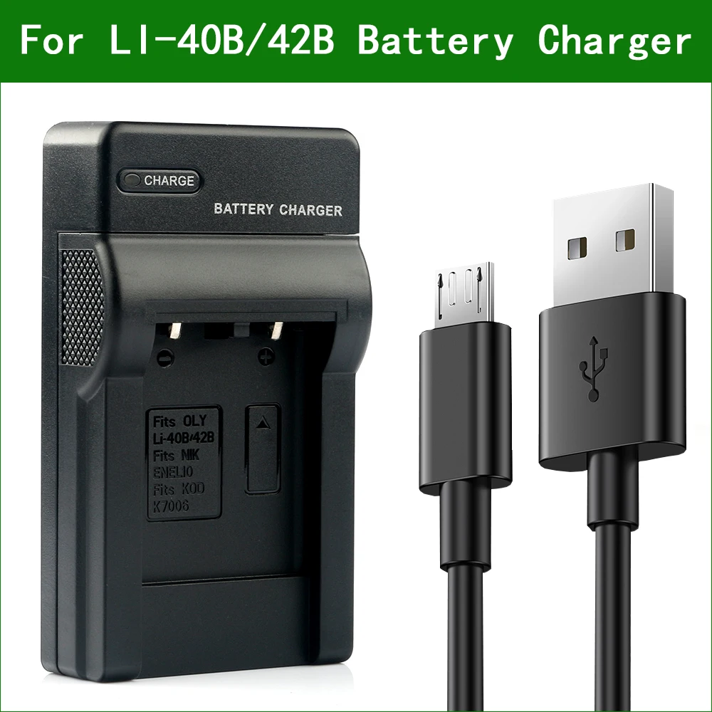 LANFULANG зарядное устройство для аккумулятора фотоаппарата Olympus 3000|battery charger|charger for