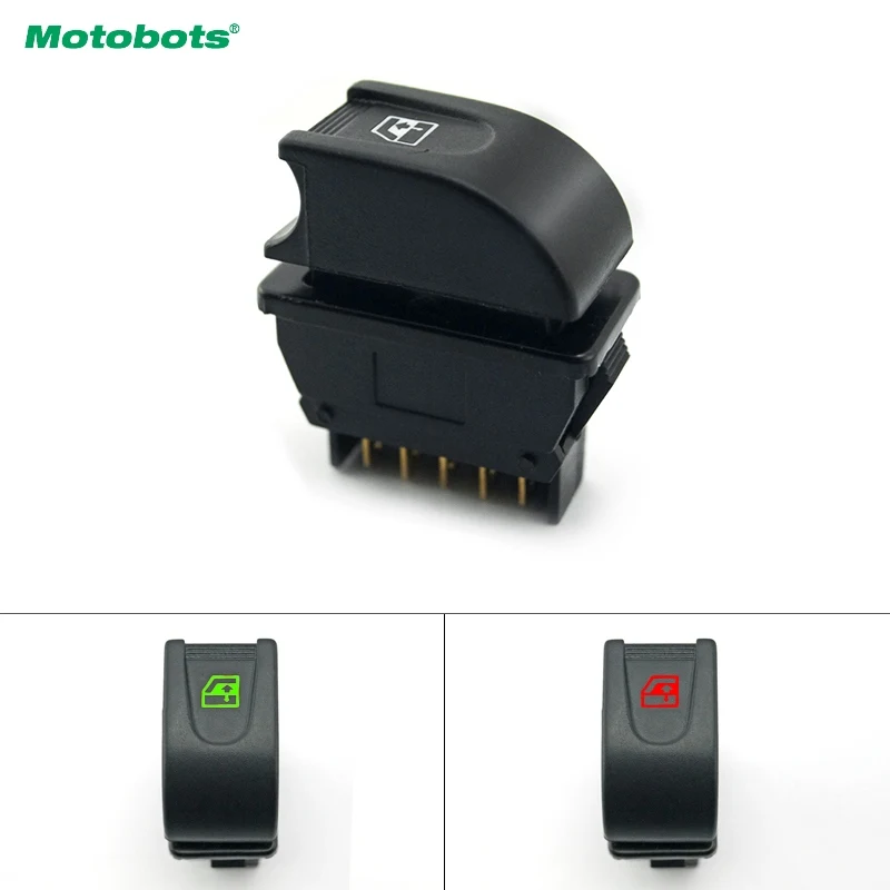 Автомобильный выключатель MOTOBOTS универсальный 5 контактов 12 В/24 В 20 А с подсветкой