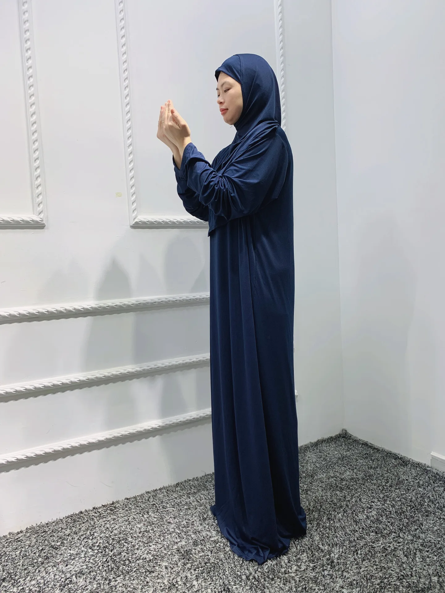 Eid Moubarak женское Abay Дубай Турция ислам мусульманская мода хиджаб Молитвенное