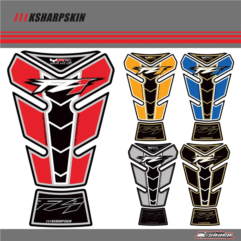 

3D ADESIVI Sticker Decal Emblem Protection Tank Pad Cas Cap Fit FOR YAMAHA FZ1 2006