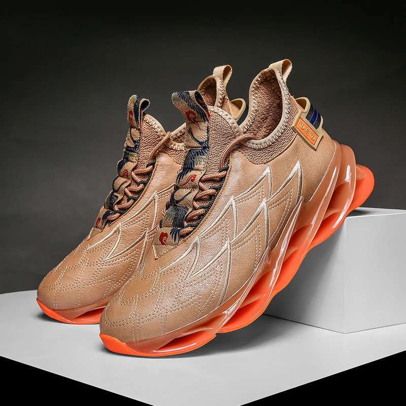 Мужские спортивные туфли новинка 2020 высококачественные легкие летающие тканые