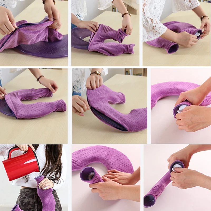 Грелка из ПВХ грелка для грелки u-образная теплая зимняя холодной терапии