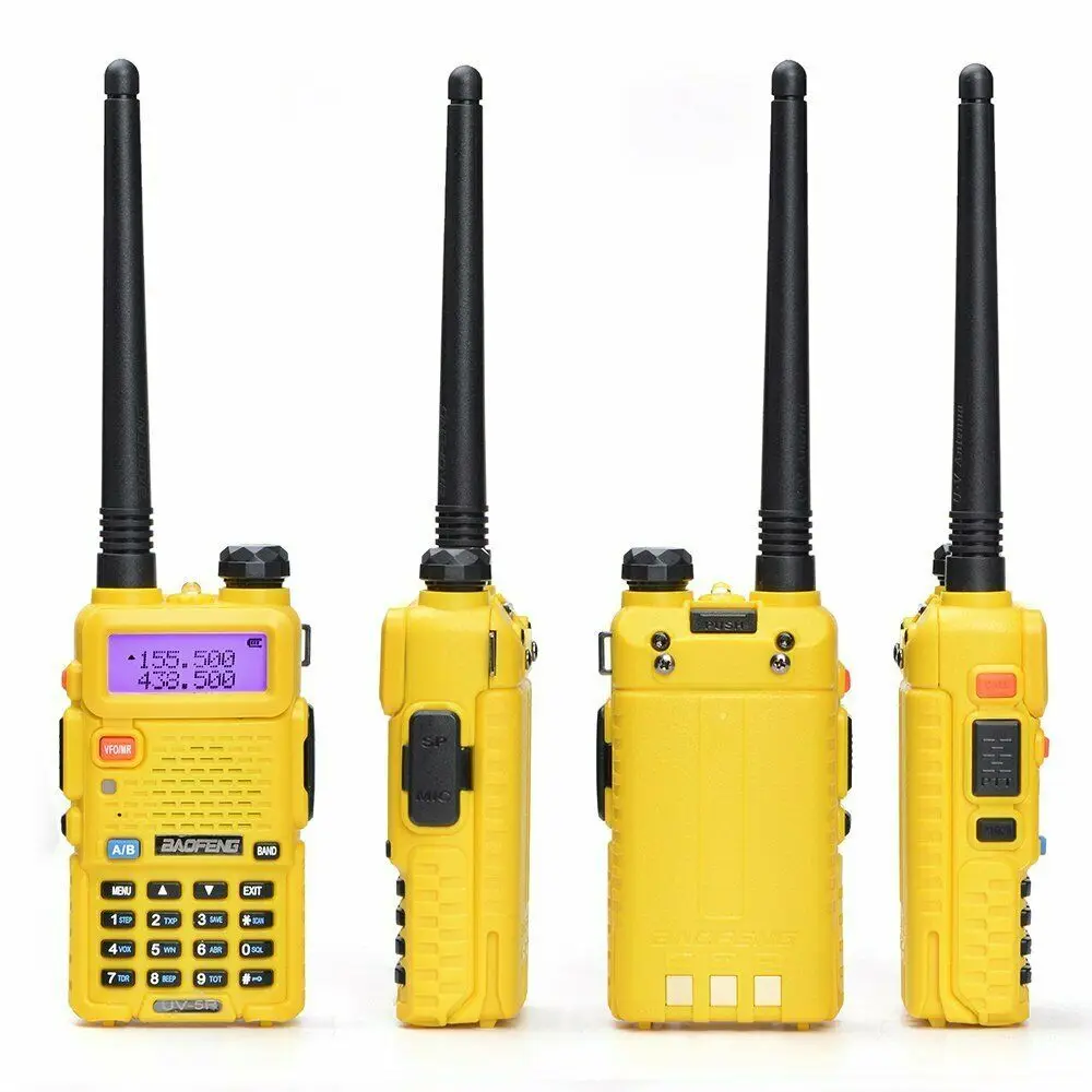 Baofeng рация UV-5R двухдиапазонный УКВ аналоговый портативный Профессиональный двухсторонний радио FM Transeiver