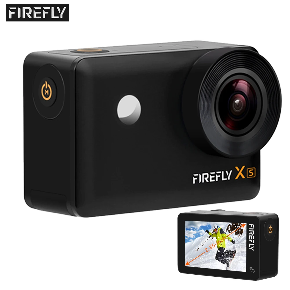 Экшн камера FIREFLY H22 с Wi Fi 4K 60 кадров/с 12 МП 7X зум IP66|Экшн-камеры| |