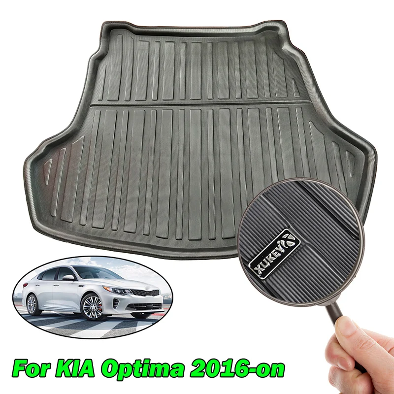 Для Kia Оптима K5 JF 2016 2017 2018 2019 2020 коврик для багажника Задняя Крышка грузовой пол