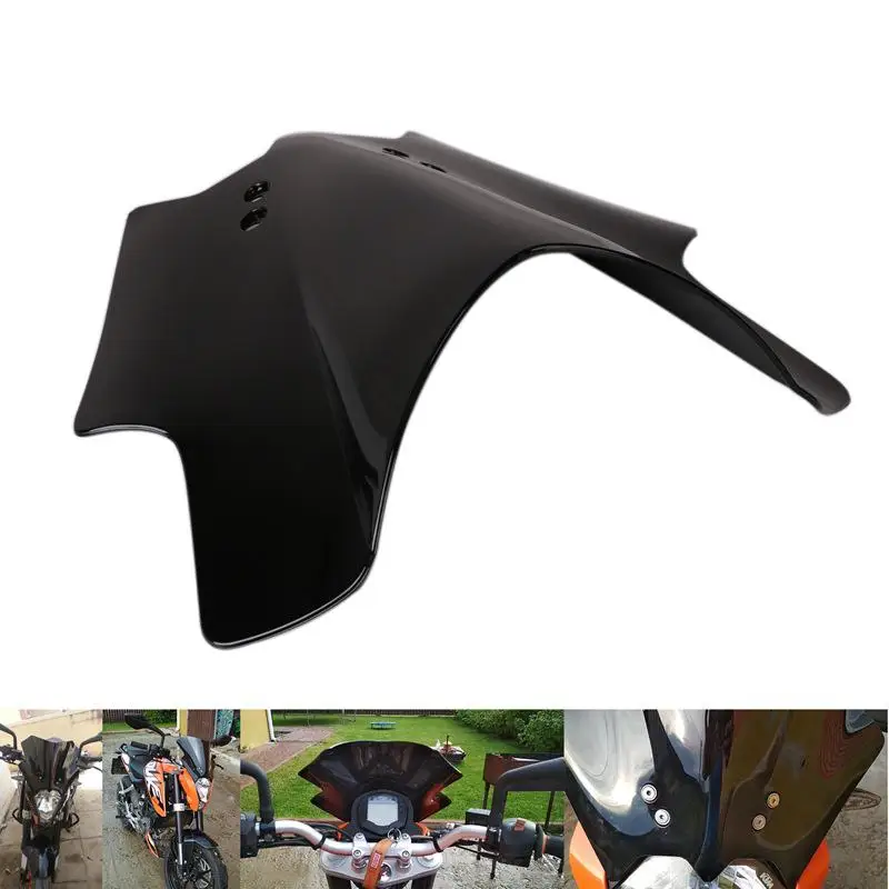 Лобовое стекло мотоцикла с двойным пузырьковым креплением для KTM DUKE 125 200 390 KTM390