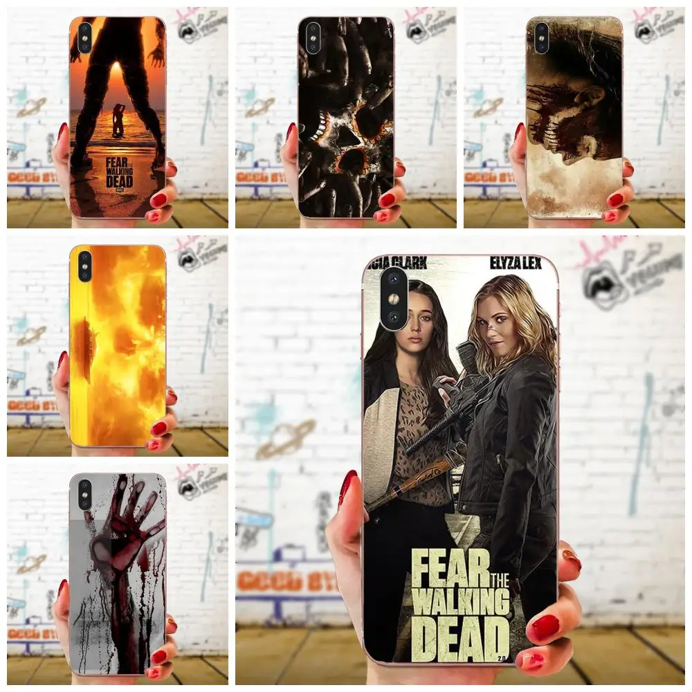 Diy цветной рисунок ТПУ бояться с изображениями из сериала Ходячие мертвецы для