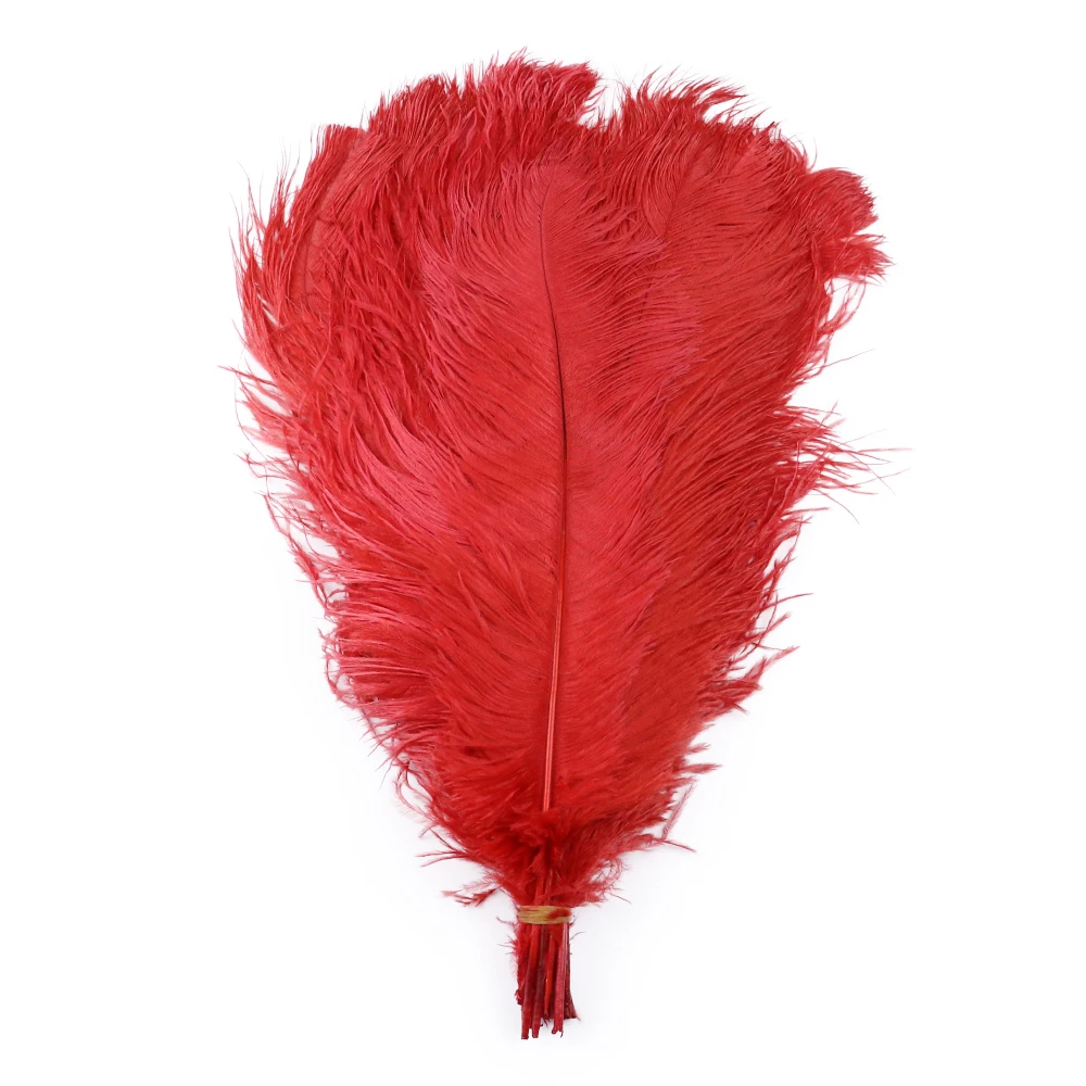 Оптовая продажа крашеные разноцветные страусиные перья настоящие пушистые