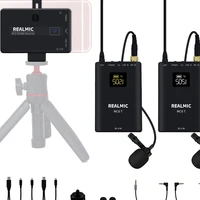 durable using noise canceling condenser mini professional wireless lavalier microphone