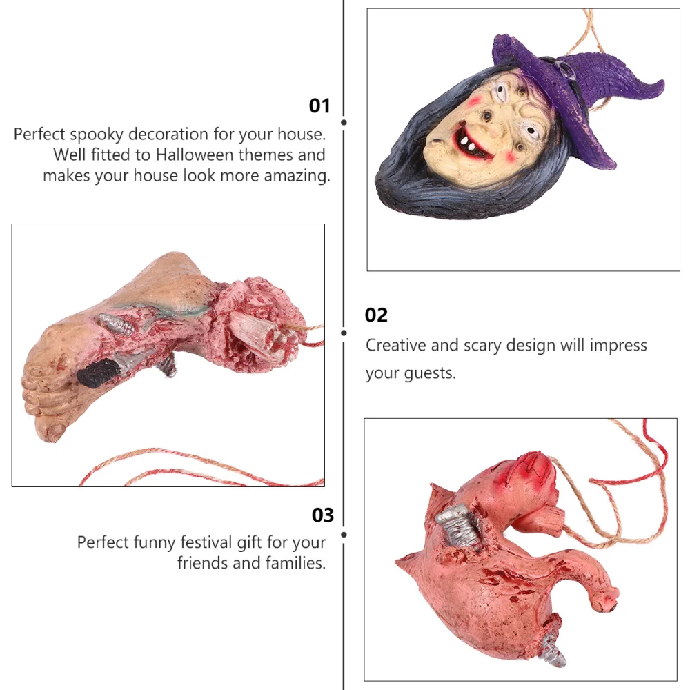 3 шт. реквизит для Хэллоуина | Игрушки и хобби